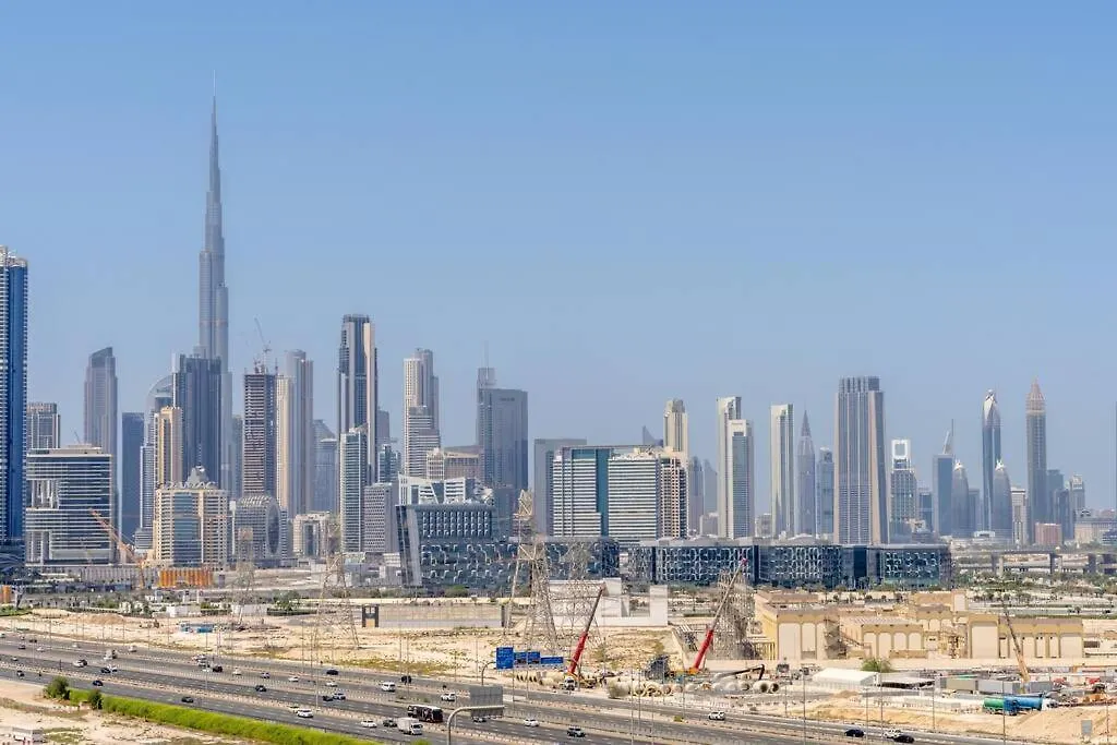 Apartment Marco Polo - Stunning 2Br With Burj View, Spacious Gym & Pool Dubai